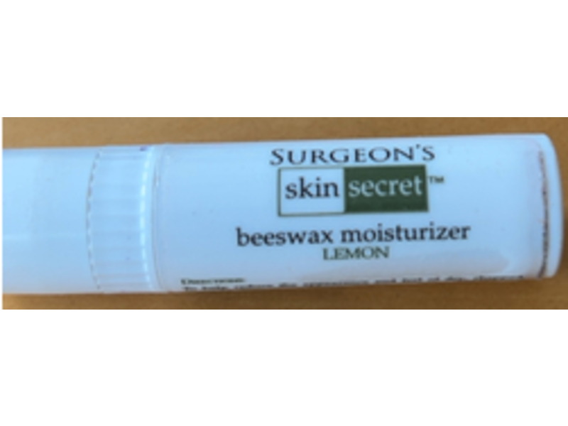 Surgeon's Skin Secret Lip Balm, Lemon, 0.30 oz/8.5 g