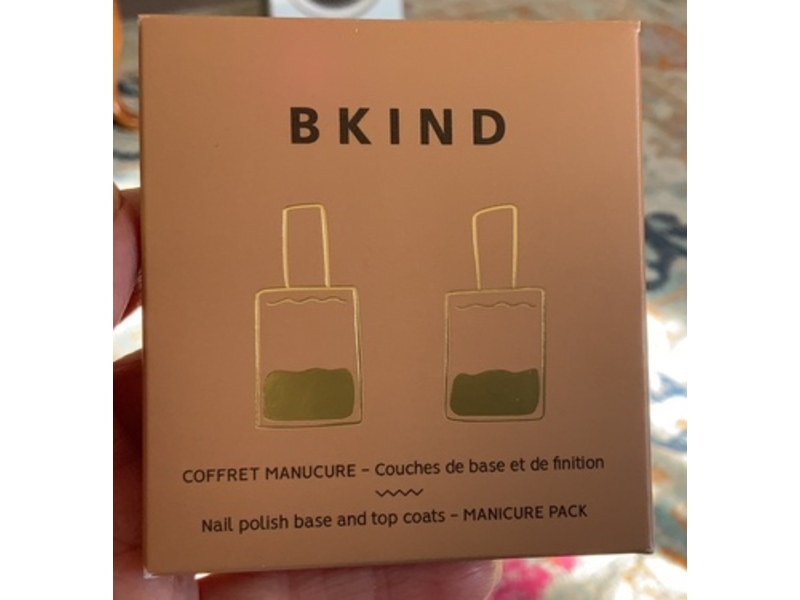 Bkind Nail Polish Base & Top Coats Manicure Pack