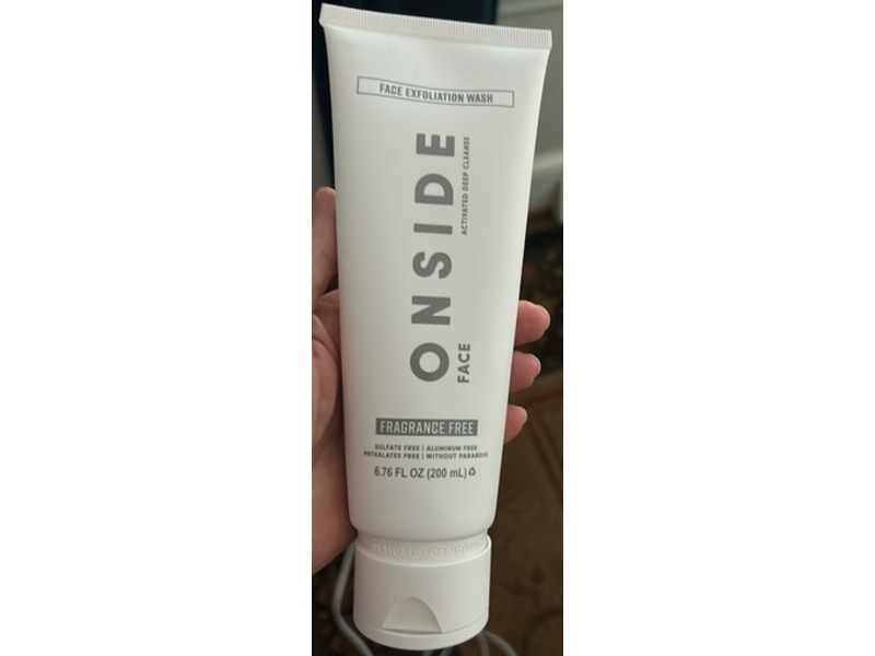 Onside Face Activated Deep Cleanser, 6.76 fl oz/200 mL