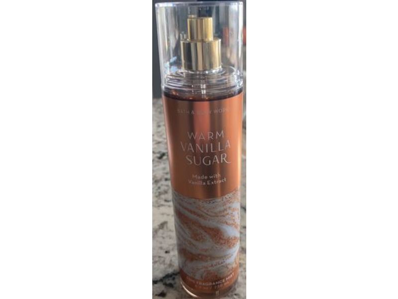 Bath & Body Works Warm Vanilla Sugar Fine Fragrance Mist, 8 oz/236 mL