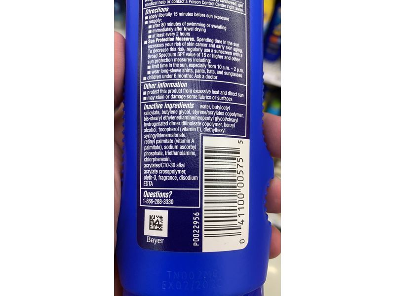 Coppertone Sport Sunscreen Lotion, SPF 70, 7 fl oz/207 mL