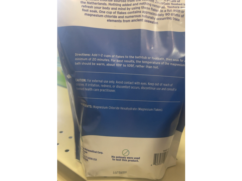 Life-Flo Pure Super Concentrated Relaxing & Rejuvenating, Magnesium Flakes, 26.4 oz