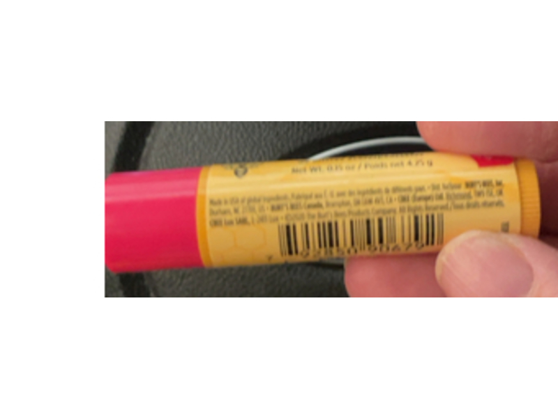 Burt's Bees Moisturizing Lip Balm , Watermelon, 0.15 oz/4.25 g