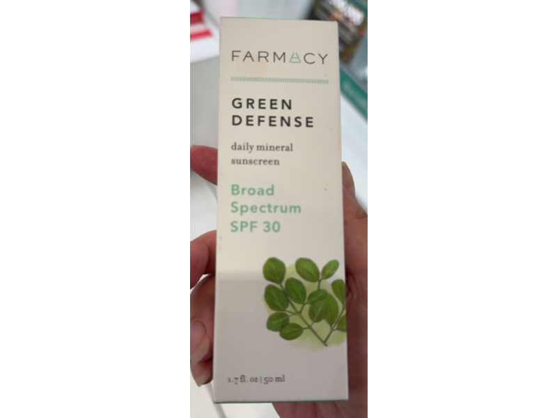 Farmacy Green Defense Daily Mineral Sunscreen, SPF 30, 1.7 fl oz/50 mL