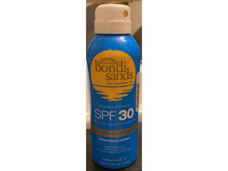 Bondi Sands Sunscreen, Aerosol Mist, SPF 30, 5.64 oz/160 g