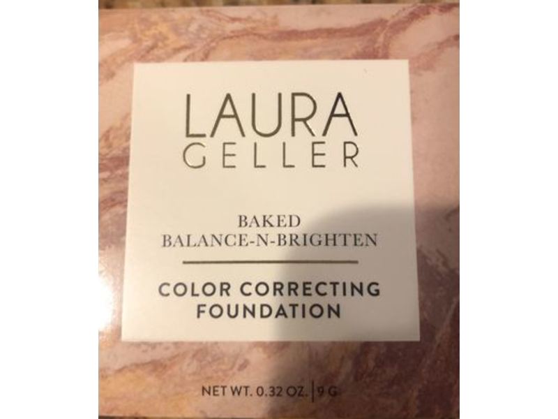 Laura Geller Baked Balance-N-Brighten Color Correcting Foundation, Medium, 0.32 oz/9 g