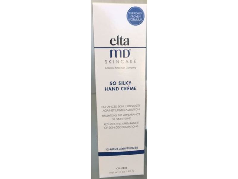 EltaMD So Silky Hand Creme, 3 oz/85 g