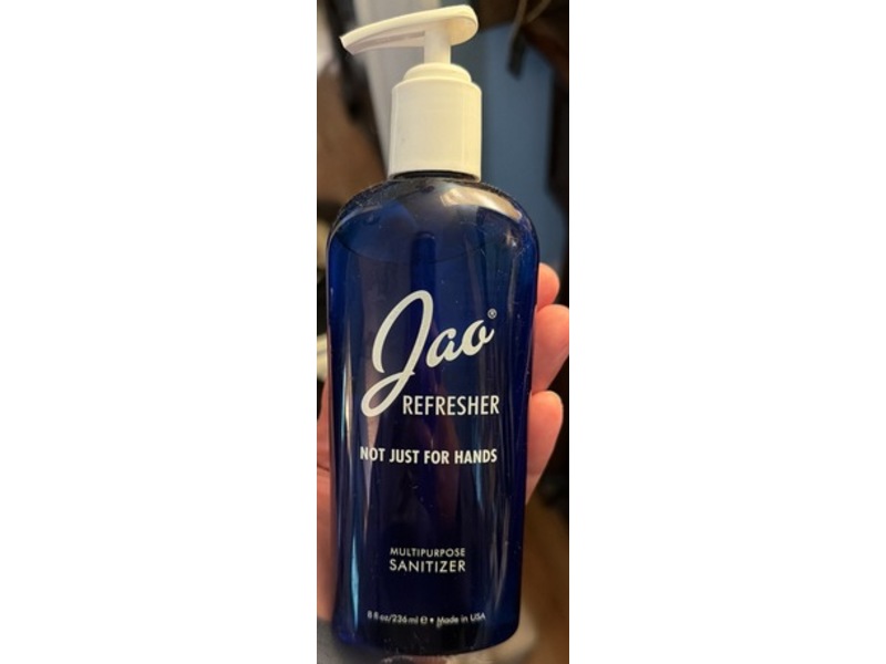 Jao Refresher Multipurpose Sanitizer, 8 fl oz/236 mL