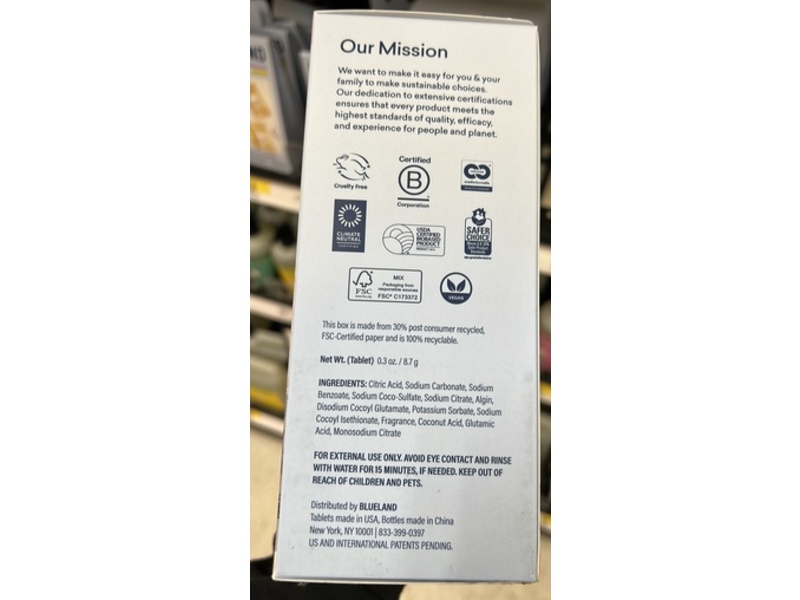 Blueland Foaming Hand Soap Starter Kit, Lavender Eucalyptus