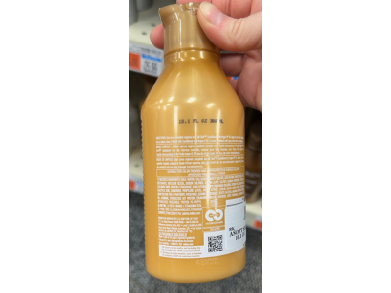 Redken All Soft Shampoo, Argan Oil + Moisture Complex, 10.1 oz/300 mL