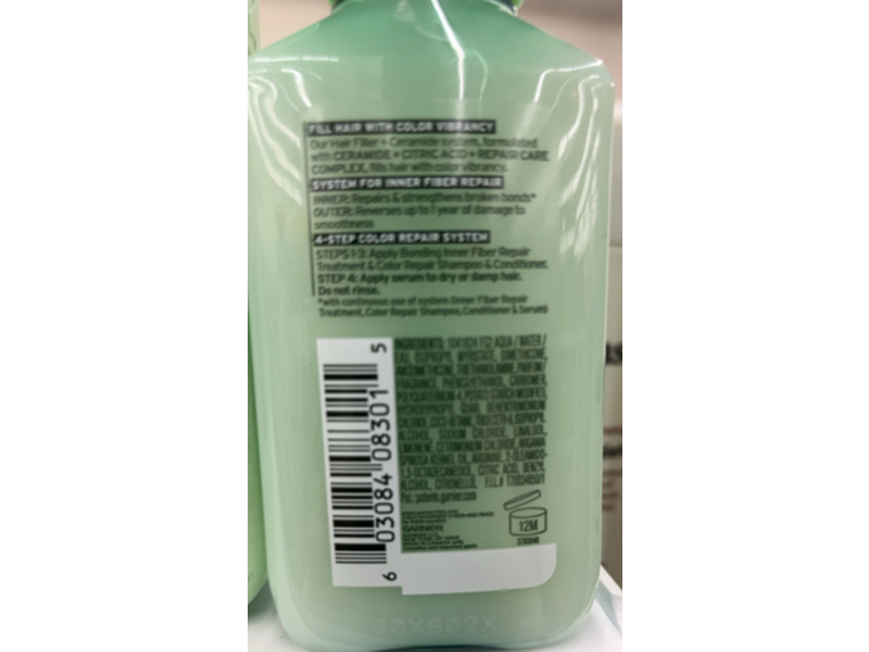 Garnier Fructis Color Repair Serum, Hair Filler + Ceramide, 3.8 fl oz/111 mL