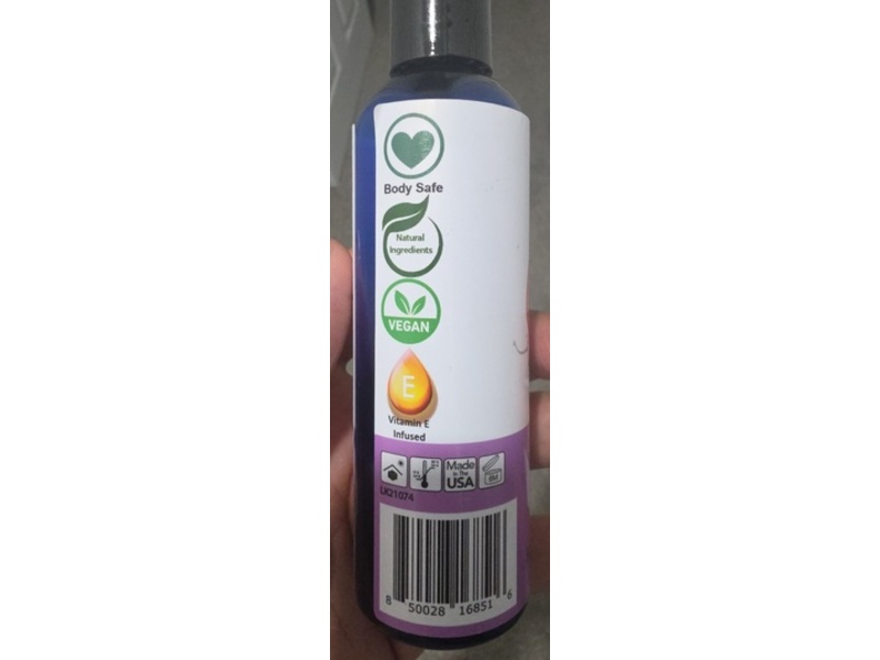 Lick Flavored Massage Oil, Peaches & Cream, 4 fl oz/118 mL
