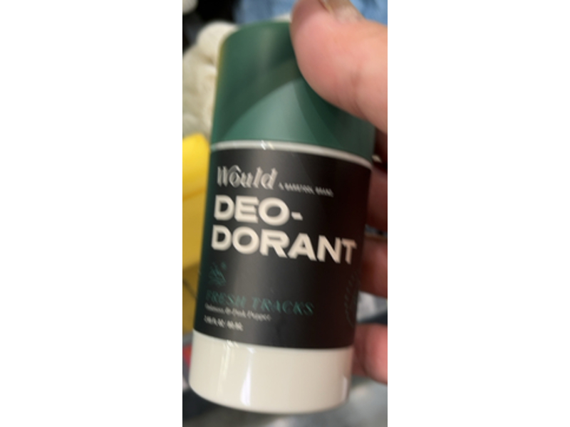 Would Deodorant, Fresh Tracks, 2.85 fl oz/80.8 g, Pack Of 4