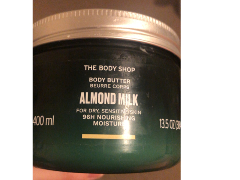 The Body Shop Almond Milk Body Butter, 13.5 oz/400 mL