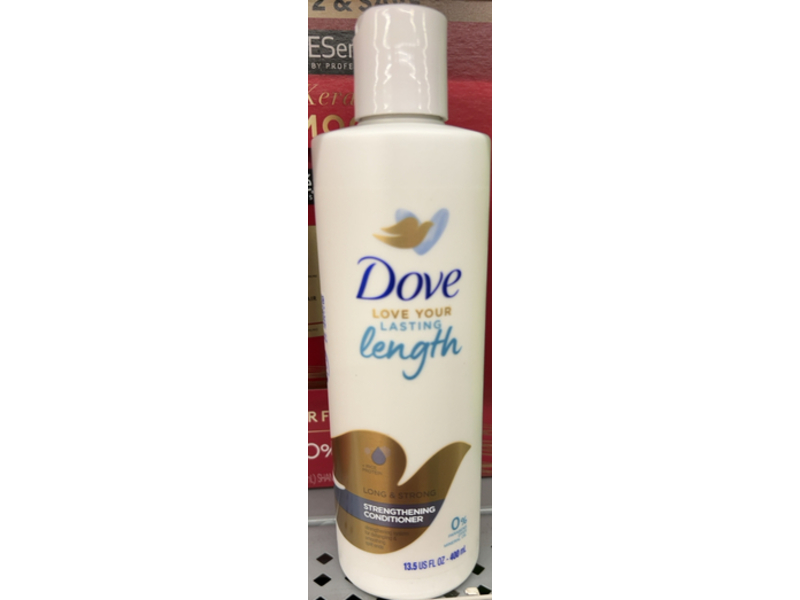 Dove Love Your Lasting Length Conditioner, 13.5 fl oz/400 mL