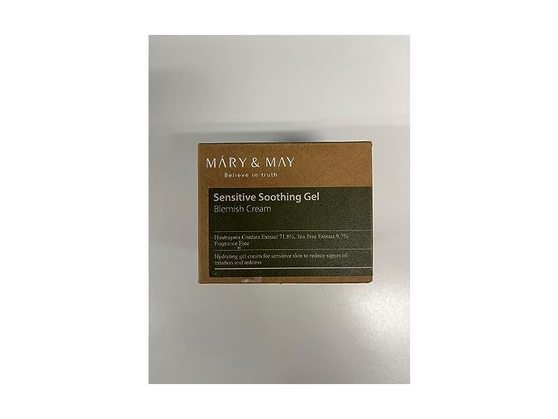 Mary & May Sensitive Soothing Gel Cream, 70 g/2.46 fl oz