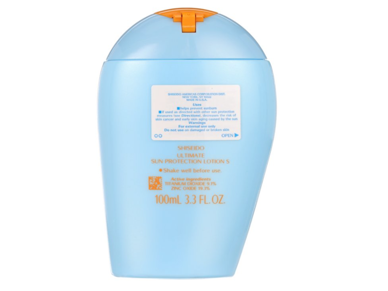 Shiseido Children's Ultimate Sun Protection Sunscreen Lotion, SPF 50+, 3.3 fl oz/100 mL