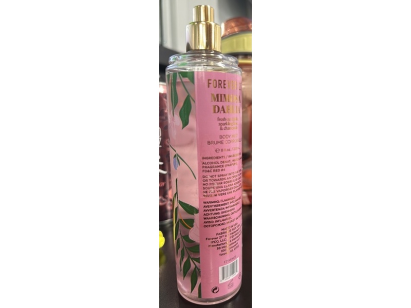 Forever 21 Mimosa Dahlia Body Spray, 8 fl oz/237 mL