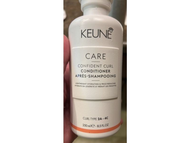 Keune Care Confident Curl Conditioner, 2A-4C, 8.5 fl oz/250 mL