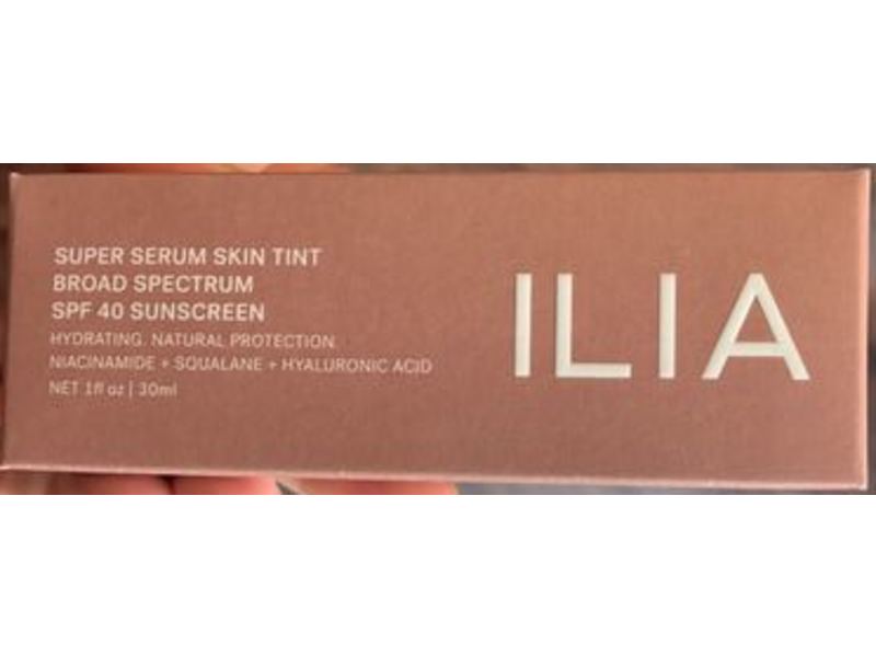 Ilia Super Skin Tint Serum, SPF 40, St4 Formosa, 1 fl oz/30 mL