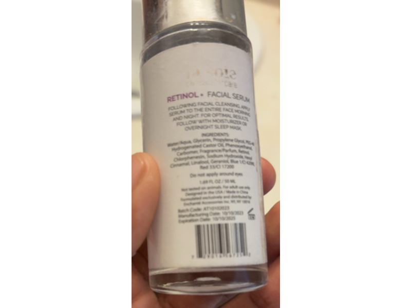 La Soie Retinol + Facial Serum, 1.69 fl oz/50 mL