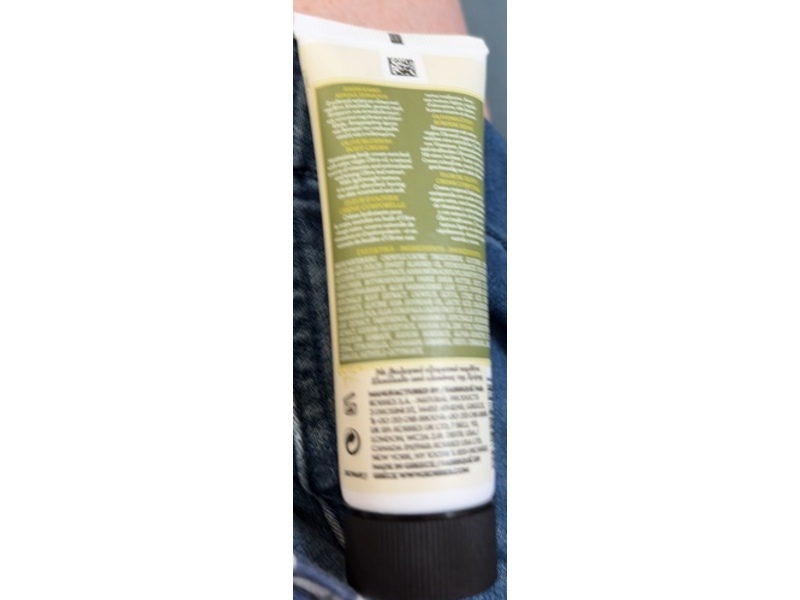 Korres Pure Greek Olive Body Cream Olive Blossom, 1.35 fl oz/40 mL
