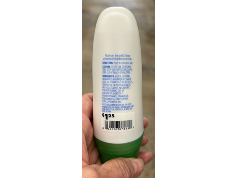 XtraCare Deodorant, Cucumber Fresh, 2.5 fl oz/74 mL