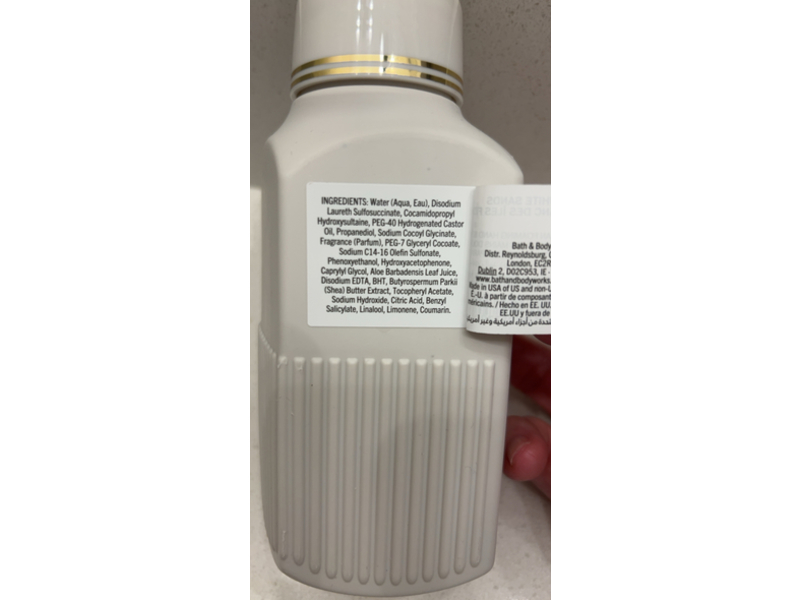 White Barn Gentle + Clean Foaming Hand Soap, Fiji White Sands, 8.75 fl oz/259 mL