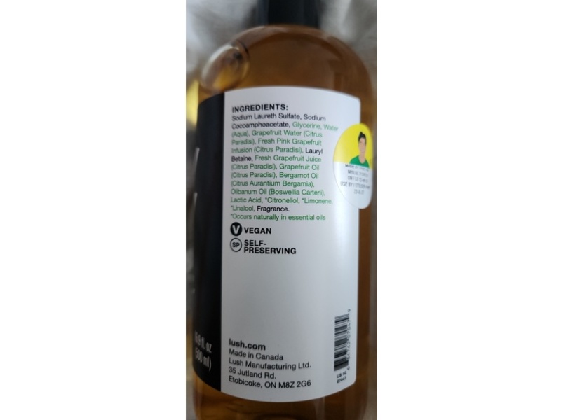 Lush Shower Gel, Happy Hippy, 16.9 fl oz/500 mL