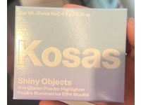 Kosas Shiny Objects Wet Glisten Powder Highlighter, Glimmerose, 0.16 oz/4.5 g - thumbnail 2