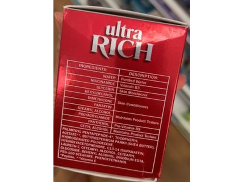 Olay Regenerist Ultra Rich Hydrating Moisturizer, Fragrance Free, 2.7 oz/45 g