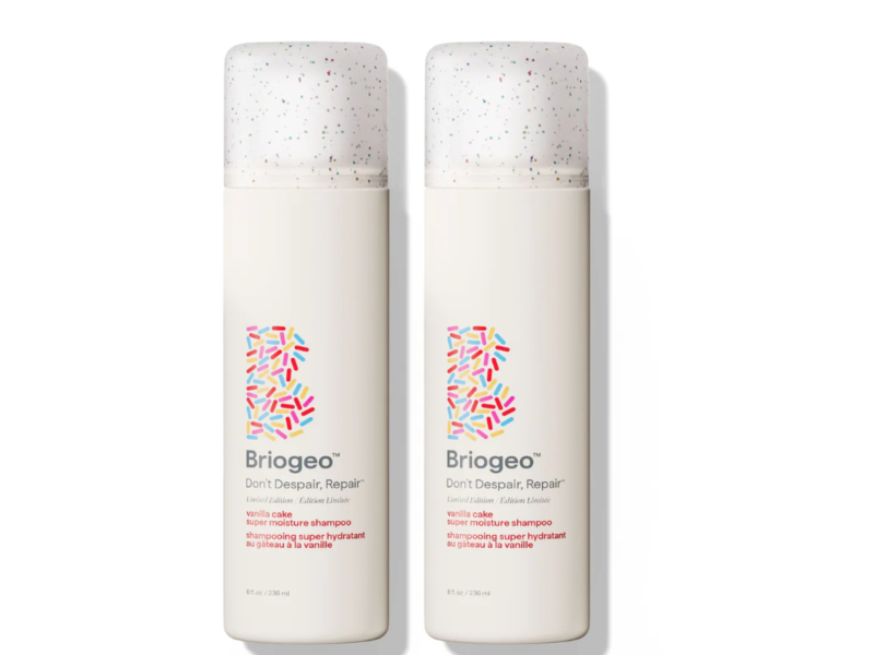 Briogeo Don't Despair Repair Super Moisture Shampoo Conditioner Duo, Vanilla Cake, 8 fl oz/236 mL