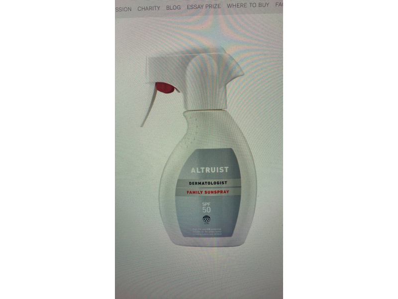 Altruist Family Sunspray, SPF 50, 250 mL