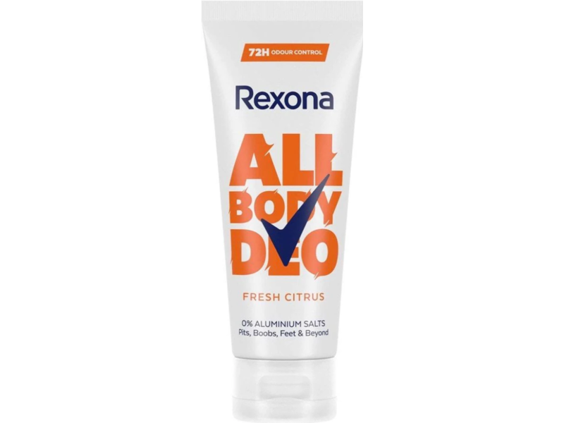 Rexona All Body Deodorant, Fresh Citrus, 75 mL