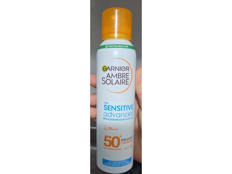 Garnier Ambre Solaire Sunscreen, SPF 50+, 150 mL