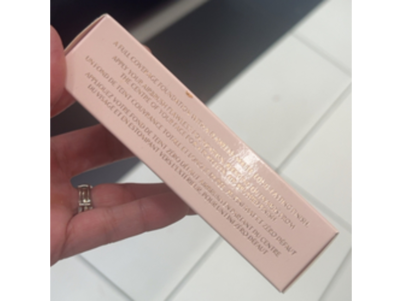 Charlotte Tilbury Airbrush Flawless Foundation, 8 Warm, 1.0 fl oz/30 mL