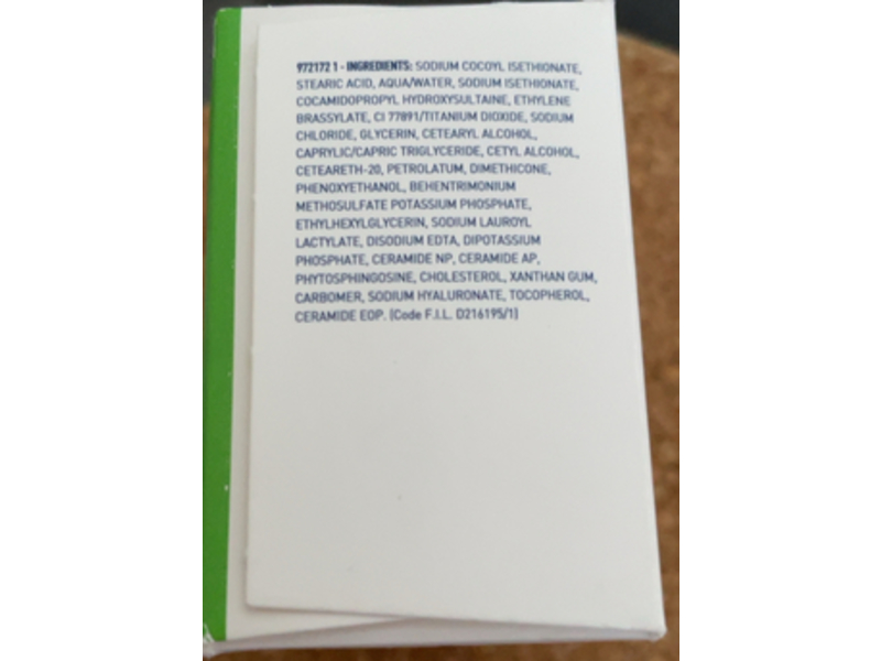 CeraVe Feuchtigkeitsspendendes Waschstück, 1 pcs. bar of soap