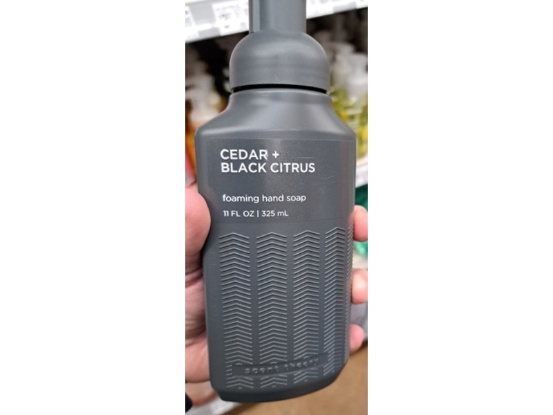 Scent Theory Foaming Hand Soap, Cedar + Black Citrus, 11 fl oz/325 mL