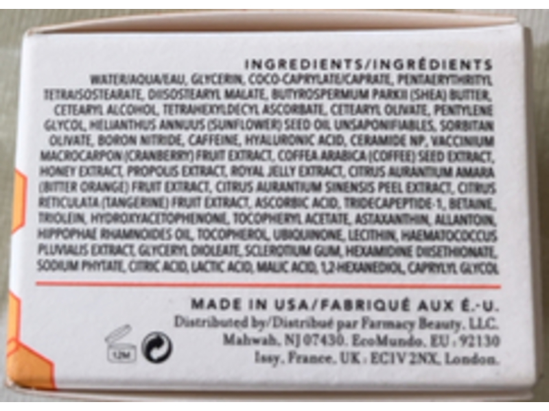 Farmacy Wake Up Honey Eye Cream, 0.5 fl oz/15 mL