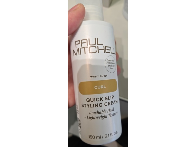 Paul Mitchell Quick Slip Styling Cream, Curl, 5.1 fl oz/150 mL