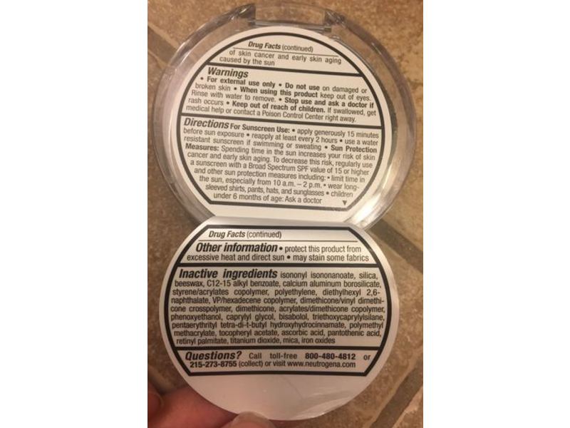 Neutrogena Healthy Skin Compact Makeup Foundation, SPF 55, Nude 40, 0.35 oz