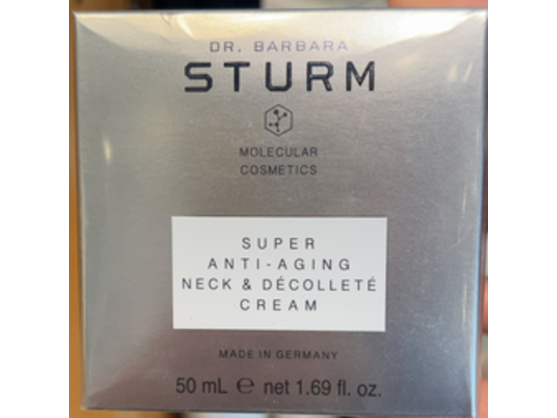 Dr.Barbara Sturm Super Anti Aging Neck & Decollete Cream, 1.69 fl oz/50 mL