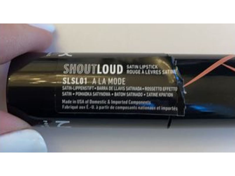 NYX Professional Makeup Shout Loud Satin Lipstick, Ultra-Saturated Color, 0.12 oz