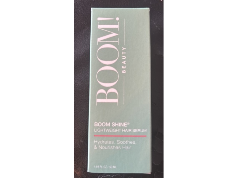 Boom! Beauty Shine Lightweight Hair Serum, 1.69 fl oz/50 mL