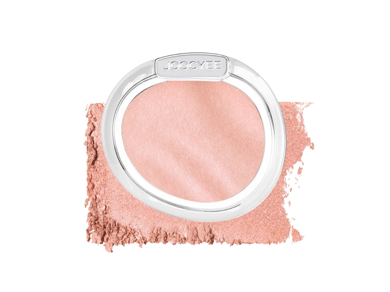 Joocyee Aura Glazed Blush & Highlighter, Veil Nude, 0.176 oz/5 g
