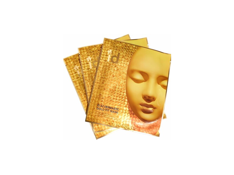 ID.AZ Dermastic Gold Fit Mask, 0.88 oz/25 g, Pack of 3