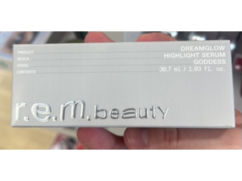 R.e.m Beauty Highlighter Serum, Goddess, 1.03 fl oz/30.7 mL