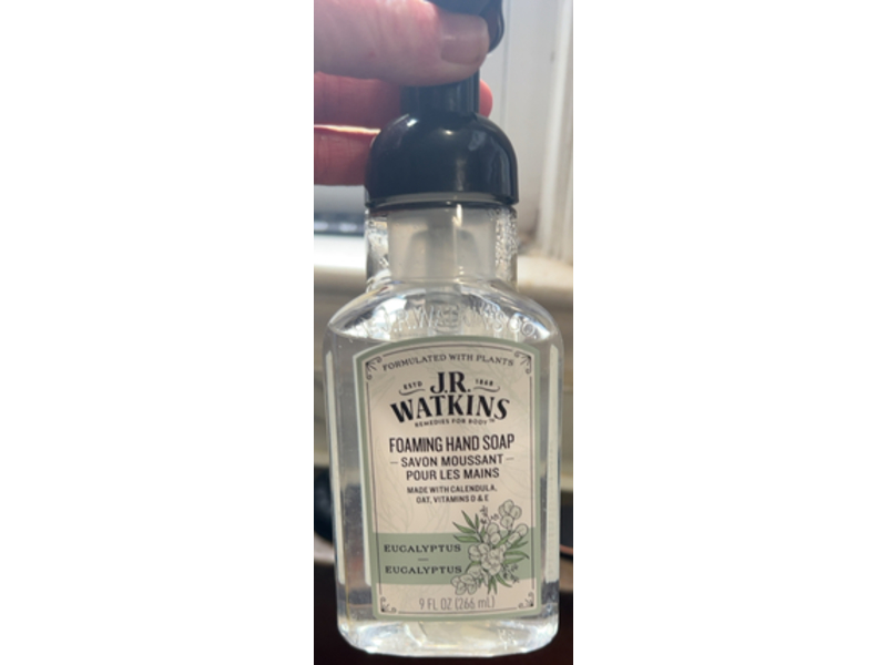 J.R. Watkins Foaming Hand Soap, Eucalyptus, 9 fl oz/266 mL