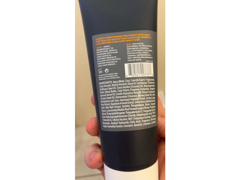 Scotch Porter Moisture Rich Leave-In Hair Conditioner, 7.1 oz/209 mL