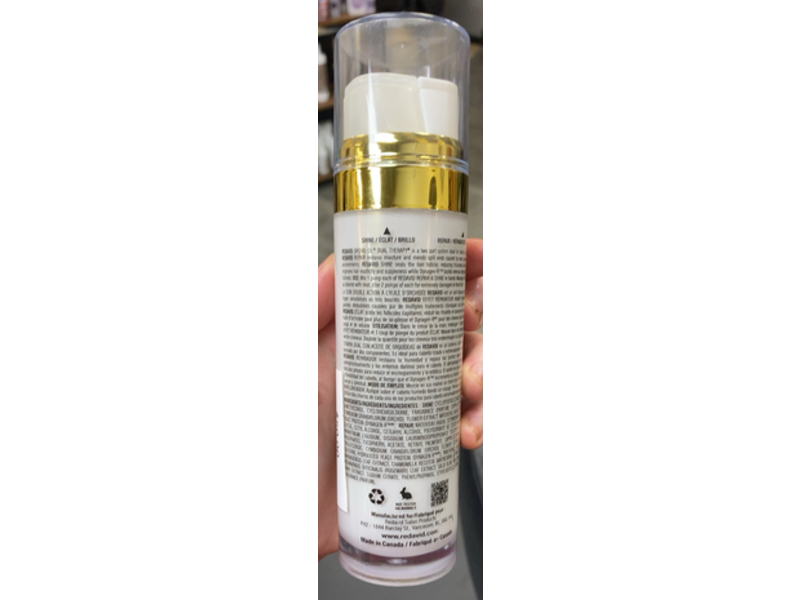 Redavid Orchid Oil Dual Therapy Treatment, 3.3 fl oz/100 mL